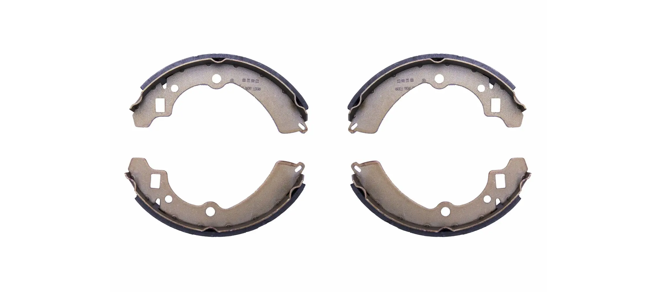 Bremsbackensatz HELLA 8DB 355 000-221