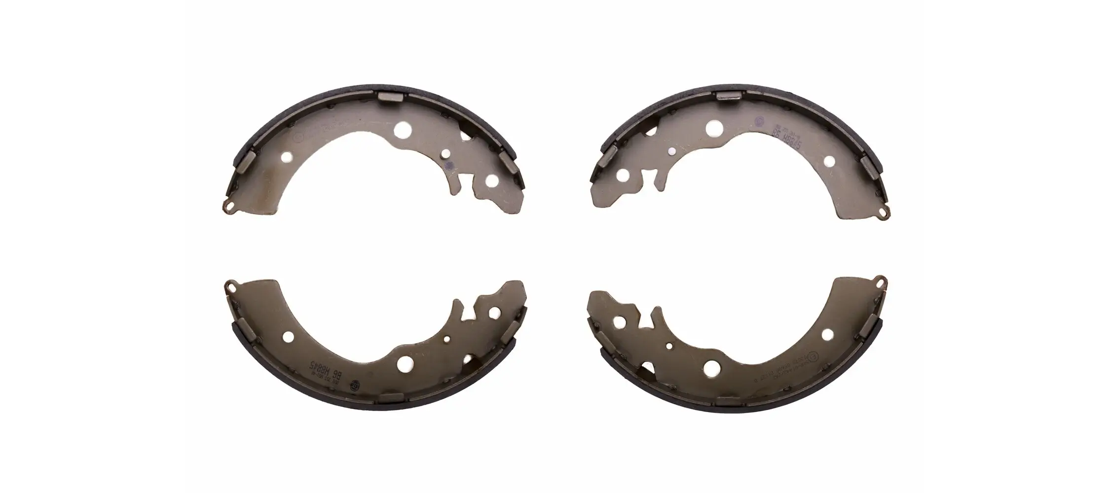Bremsbackensatz HELLA 8DB 355 001-481