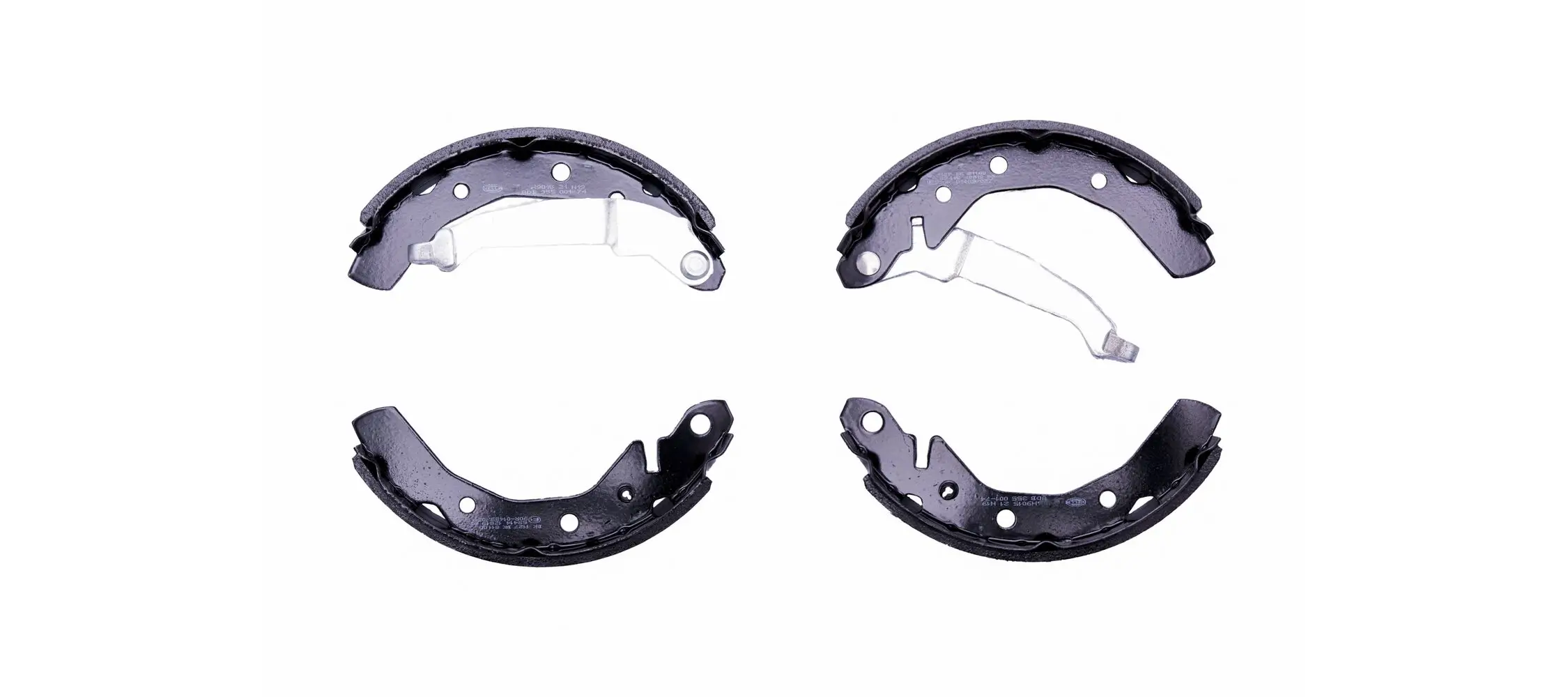 Bremsbackensatz HELLA 8DB 355 001-741
