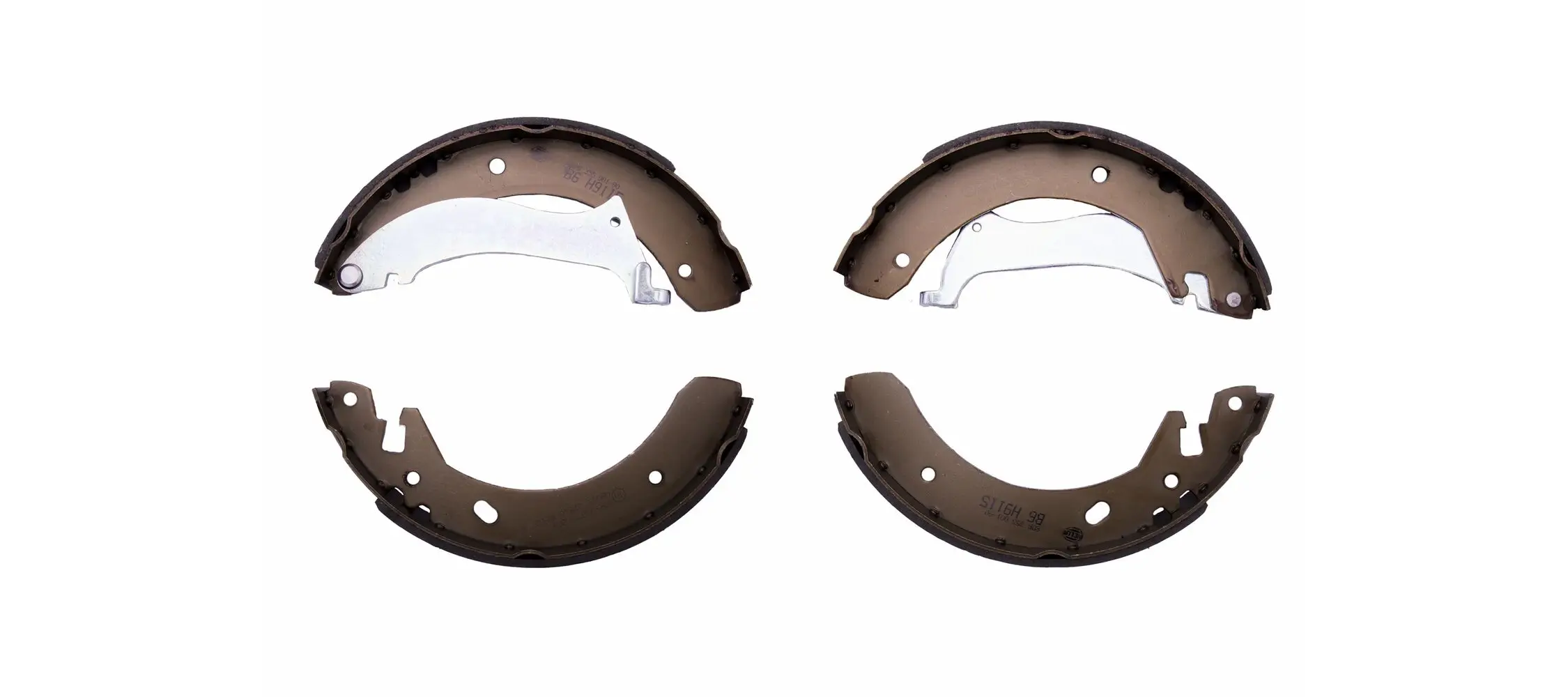 Bremsbackensatz HELLA 8DB 355 001-901