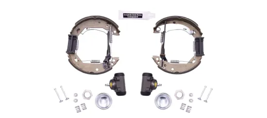 Bremsbackensatz Hinterachse HELLA 8DB 355 003-681 Bild Bremsbackensatz Hinterachse HELLA 8DB 355 003-681