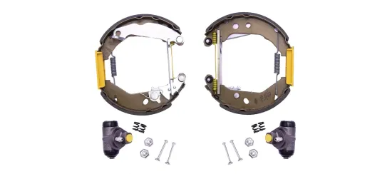Bremsbackensatz HELLA 8DB 355 003-781 Bild Bremsbackensatz HELLA 8DB 355 003-781