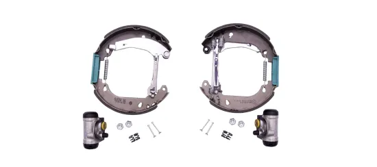 Bremsbackensatz Hinterachse HELLA 8DB 355 003-871 Bild Bremsbackensatz Hinterachse HELLA 8DB 355 003-871
