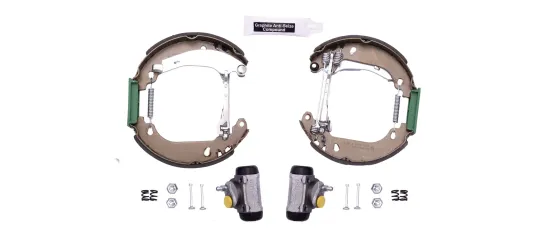 Bremsbackensatz Hinterachse HELLA 8DB 355 003-901 Bild Bremsbackensatz Hinterachse HELLA 8DB 355 003-901