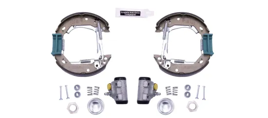 Bremsbackensatz HELLA 8DB 355 003-961 Bild Bremsbackensatz HELLA 8DB 355 003-961