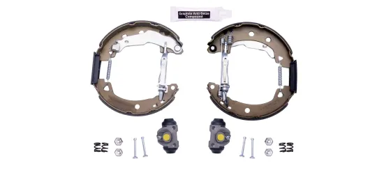 Bremsbackensatz HELLA 8DB 355 004-381 Bild Bremsbackensatz HELLA 8DB 355 004-381