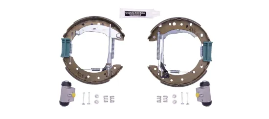 Bremsbackensatz HELLA 8DB 355 005-121 Bild Bremsbackensatz HELLA 8DB 355 005-121