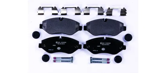 Bremsbelagsatz, Scheibenbremse HELLA 8DB 355 005-511 Bild Bremsbelagsatz, Scheibenbremse HELLA 8DB 355 005-511