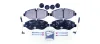 Bremsbelagsatz, Scheibenbremse HELLA 8DB 355 005-521 Bild Bremsbelagsatz, Scheibenbremse HELLA 8DB 355 005-521