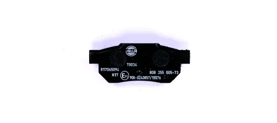 Bremsbelagsatz, Scheibenbremse HELLA 8DB 355 005-731 Bild Bremsbelagsatz, Scheibenbremse HELLA 8DB 355 005-731