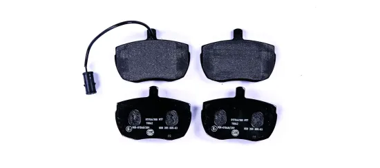 Bremsbelagsatz, Scheibenbremse HELLA 8DB 355 005-831 Bild Bremsbelagsatz, Scheibenbremse HELLA 8DB 355 005-831