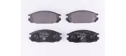 Bremsbelagsatz, Scheibenbremse HELLA 8DB 355 006-251