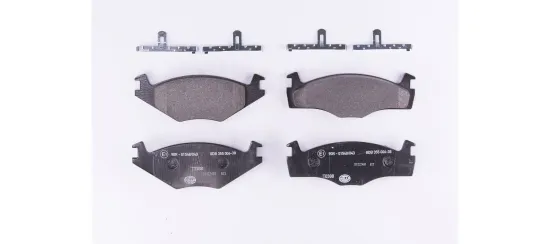 Bremsbelagsatz, Scheibenbremse HELLA 8DB 355 006-381 Bild Bremsbelagsatz, Scheibenbremse HELLA 8DB 355 006-381