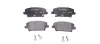 Bremsbelagsatz, Scheibenbremse Vorderachse HELLA 8DB 355 006-911 Bild Bremsbelagsatz, Scheibenbremse Vorderachse HELLA 8DB 355 006-911