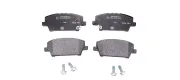 Bremsbelagsatz, Scheibenbremse Vorderachse HELLA 8DB 355 006-911