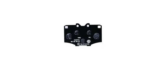 Bremsbelagsatz, Scheibenbremse HELLA 8DB 355 007-301 Bild Bremsbelagsatz, Scheibenbremse HELLA 8DB 355 007-301