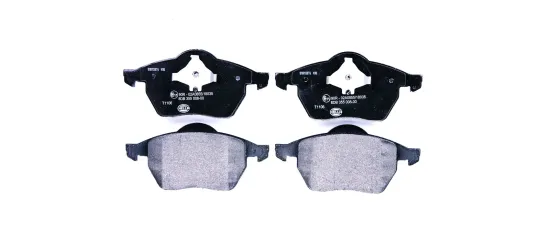 Bremsbelagsatz, Scheibenbremse HELLA 8DB 355 008-001 Bild Bremsbelagsatz, Scheibenbremse HELLA 8DB 355 008-001