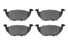 Bremsbelagsatz, Scheibenbremse Vorderachse HELLA 8DB 355 008-591 Bild Bremsbelagsatz, Scheibenbremse Vorderachse HELLA 8DB 355 008-591