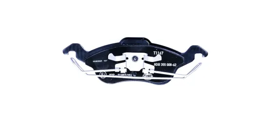 Bremsbelagsatz, Scheibenbremse HELLA 8DB 355 008-621 Bild Bremsbelagsatz, Scheibenbremse HELLA 8DB 355 008-621