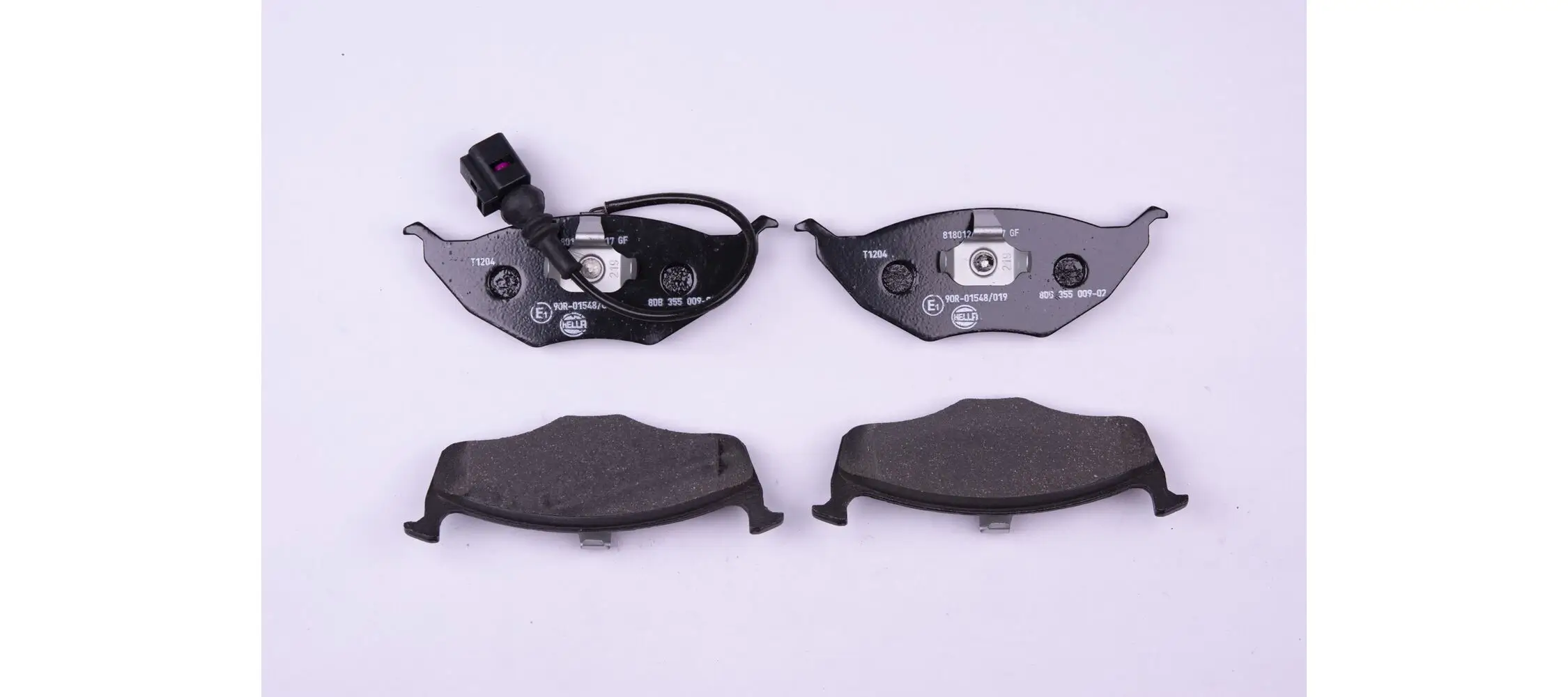 Bremsbelagsatz, Scheibenbremse HELLA 8DB 355 009-021