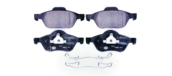 Bremsbelagsatz, Scheibenbremse HELLA 8DB 355 009-091 Bild Bremsbelagsatz, Scheibenbremse HELLA 8DB 355 009-091