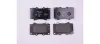 Bremsbelagsatz, Scheibenbremse Vorderachse HELLA 8DB 355 009-371 Bild Bremsbelagsatz, Scheibenbremse Vorderachse HELLA 8DB 355 009-371
