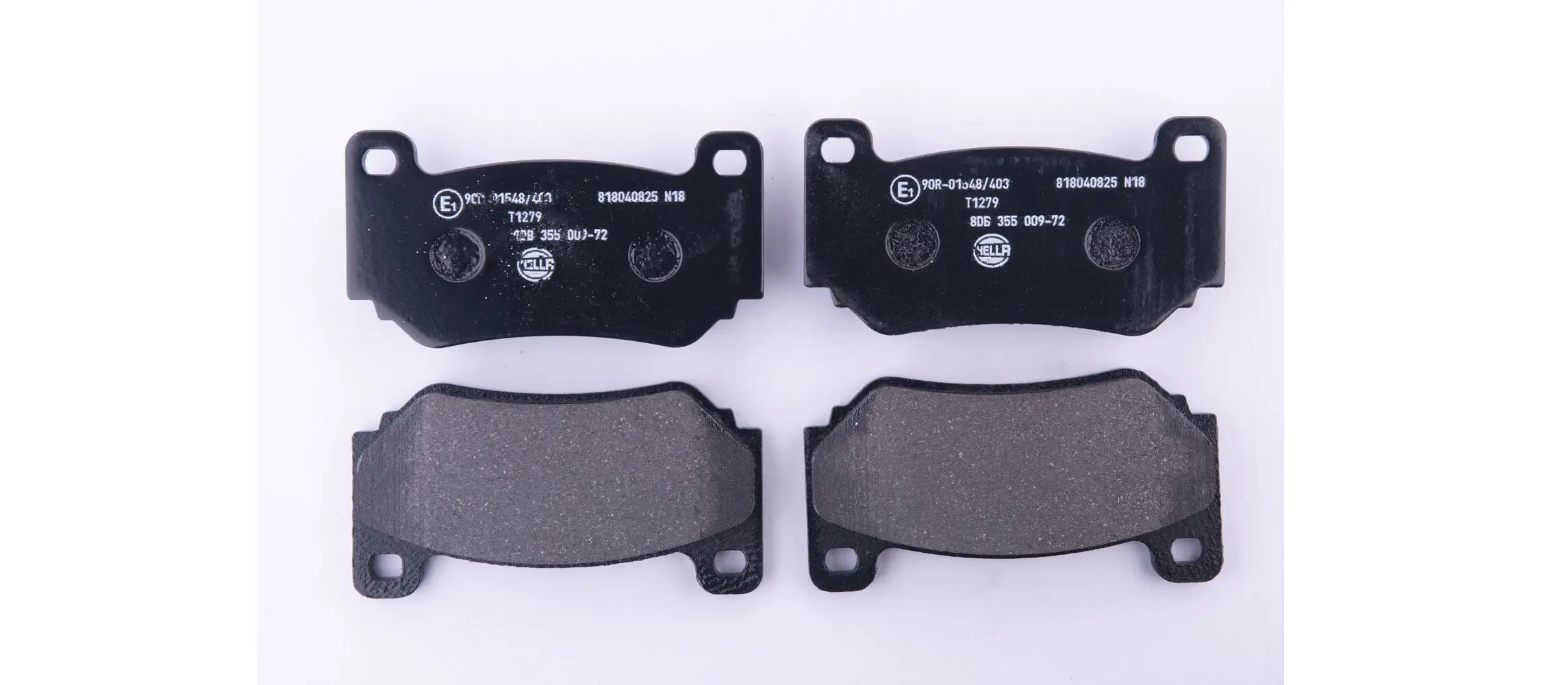 Bremsbelagsatz, Scheibenbremse HELLA 8DB 355 009-721