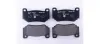 Bremsbelagsatz, Scheibenbremse HELLA 8DB 355 009-721 Bild Bremsbelagsatz, Scheibenbremse HELLA 8DB 355 009-721