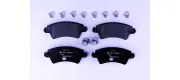 Bremsbelagsatz, Scheibenbremse HELLA 8DB 355 009-871
