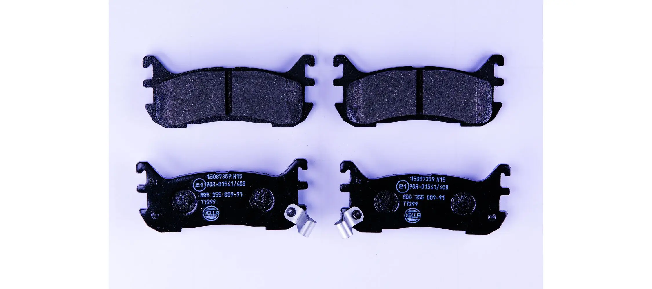 Bremsbelagsatz, Scheibenbremse HELLA 8DB 355 009-911