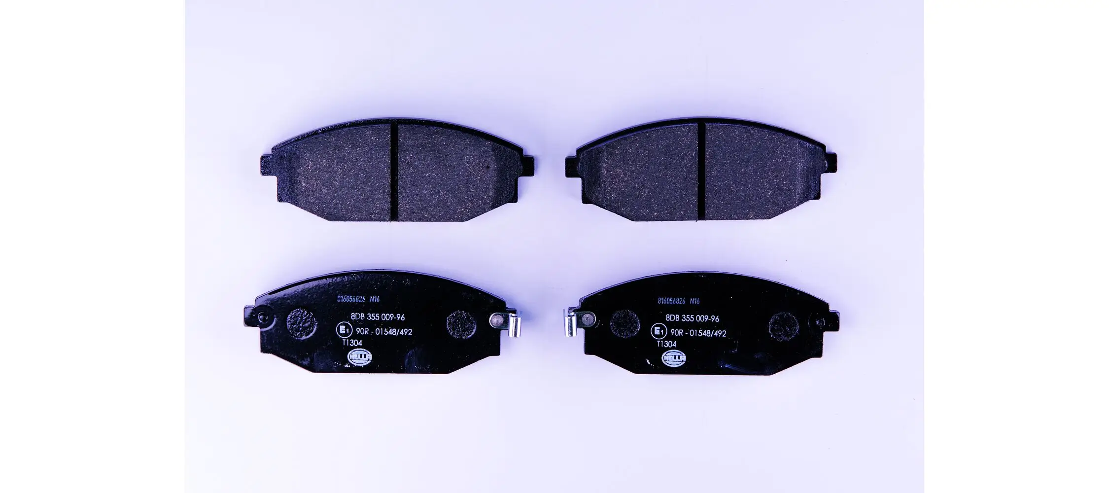 Bremsbelagsatz, Scheibenbremse HELLA 8DB 355 009-961