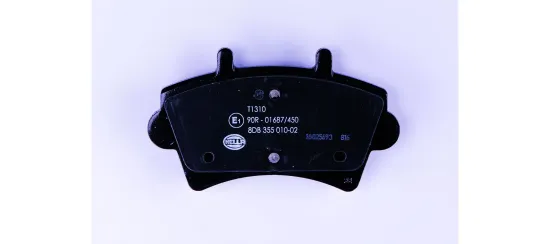 Bremsbelagsatz, Scheibenbremse HELLA 8DB 355 010-021 Bild Bremsbelagsatz, Scheibenbremse HELLA 8DB 355 010-021