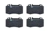 Bremsbelagsatz, Scheibenbremse Vorderachse HELLA 8DB 355 010-101 Bild Bremsbelagsatz, Scheibenbremse Vorderachse HELLA 8DB 355 010-101