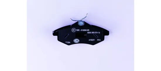 Bremsbelagsatz, Scheibenbremse HELLA 8DB 355 010-161 Bild Bremsbelagsatz, Scheibenbremse HELLA 8DB 355 010-161