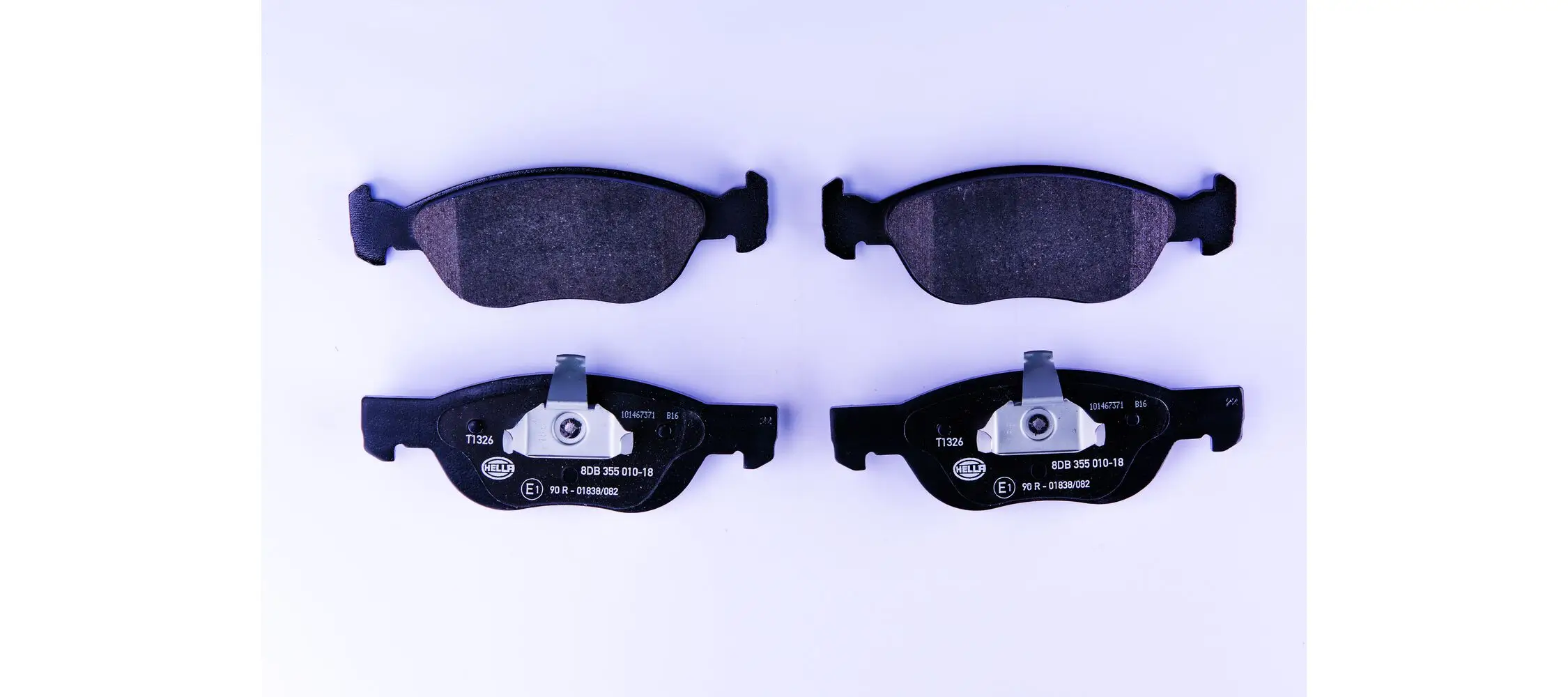 Bremsbelagsatz, Scheibenbremse HELLA 8DB 355 010-181