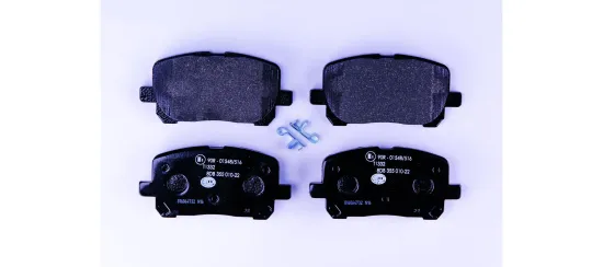 Bremsbelagsatz, Scheibenbremse HELLA 8DB 355 010-221 Bild Bremsbelagsatz, Scheibenbremse HELLA 8DB 355 010-221