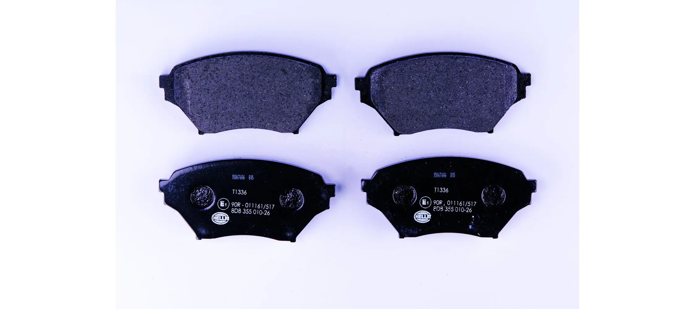 Bremsbelagsatz, Scheibenbremse HELLA 8DB 355 010-261