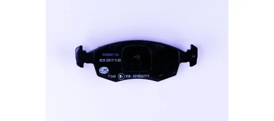 Bremsbelagsatz, Scheibenbremse Vorderachse HELLA 8DB 355 010-321 Bild Bremsbelagsatz, Scheibenbremse Vorderachse HELLA 8DB 355 010-321