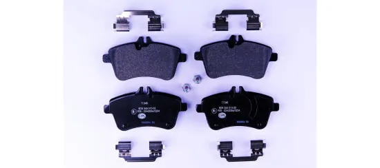 Bremsbelagsatz, Scheibenbremse Vorderachse HELLA 8DB 355 010-331 Bild Bremsbelagsatz, Scheibenbremse Vorderachse HELLA 8DB 355 010-331