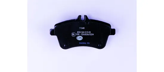 Bremsbelagsatz, Scheibenbremse Vorderachse HELLA 8DB 355 010-331 Bild Bremsbelagsatz, Scheibenbremse Vorderachse HELLA 8DB 355 010-331