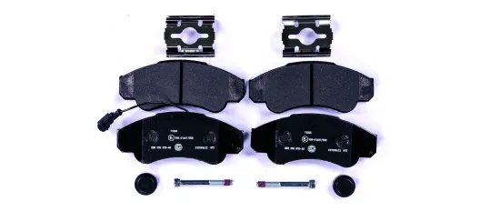 Bremsbelagsatz, Scheibenbremse HELLA 8DB 355 010-401 Bild Bremsbelagsatz, Scheibenbremse HELLA 8DB 355 010-401