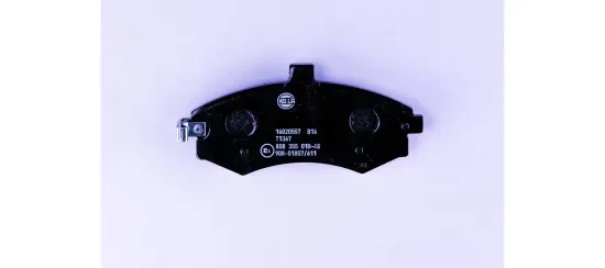 Bremsbelagsatz, Scheibenbremse HELLA 8DB 355 010-481 Bild Bremsbelagsatz, Scheibenbremse HELLA 8DB 355 010-481