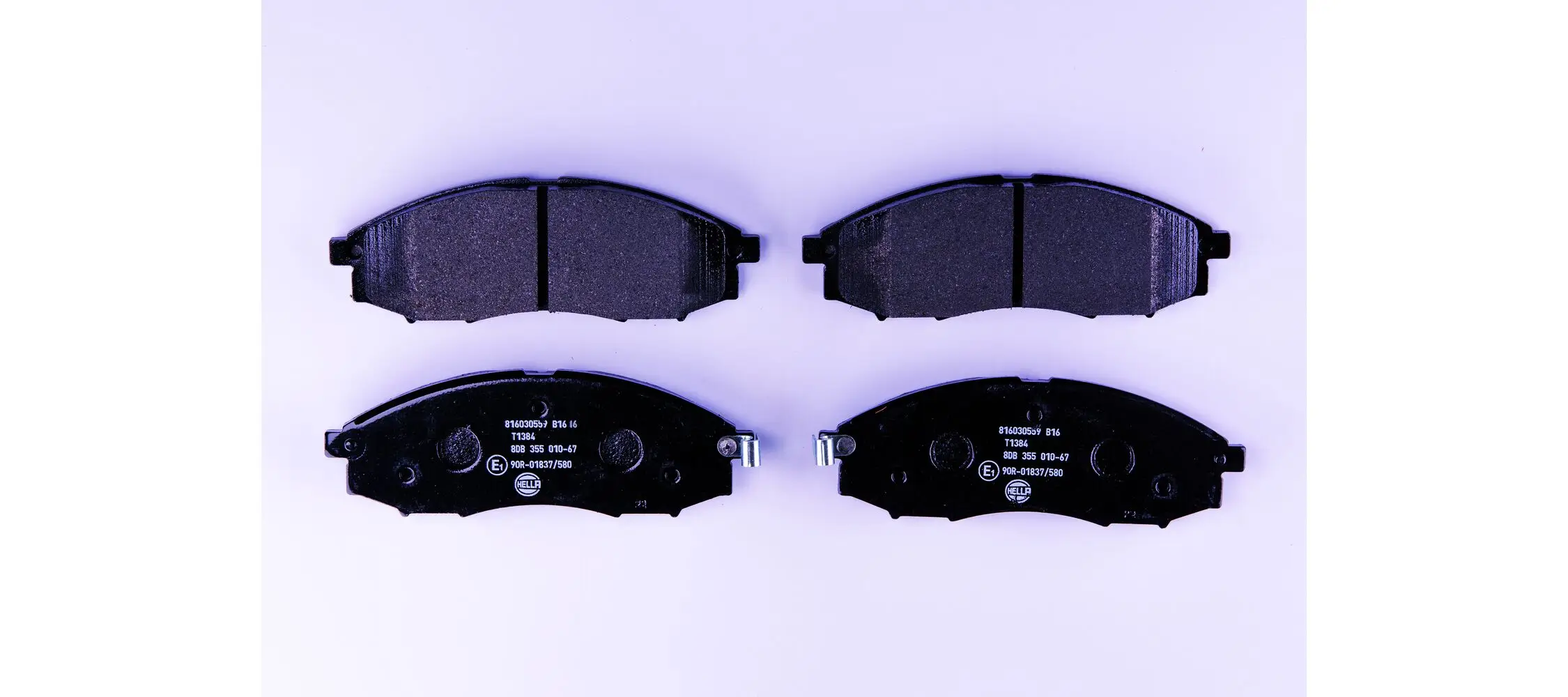 Bremsbelagsatz, Scheibenbremse HELLA 8DB 355 010-671