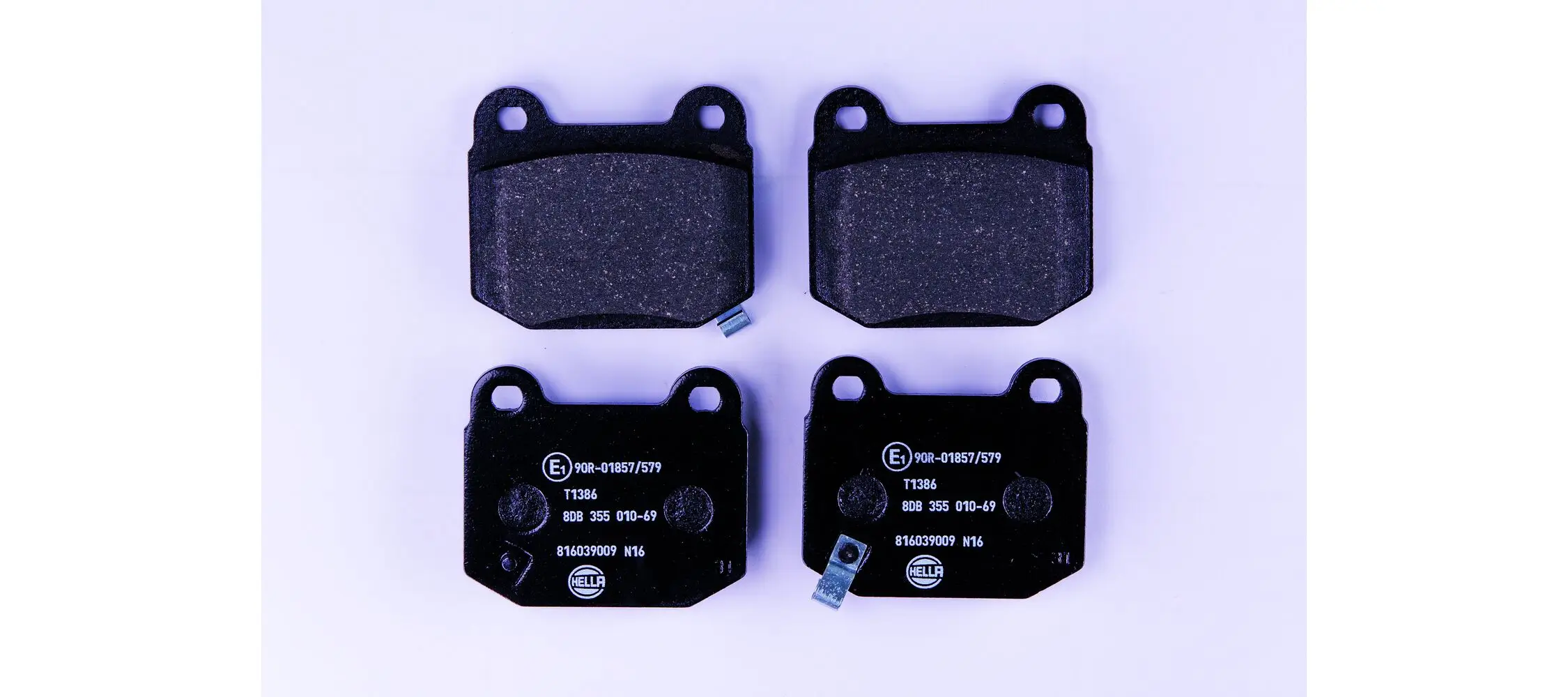 Bremsbelagsatz, Scheibenbremse HELLA 8DB 355 010-691