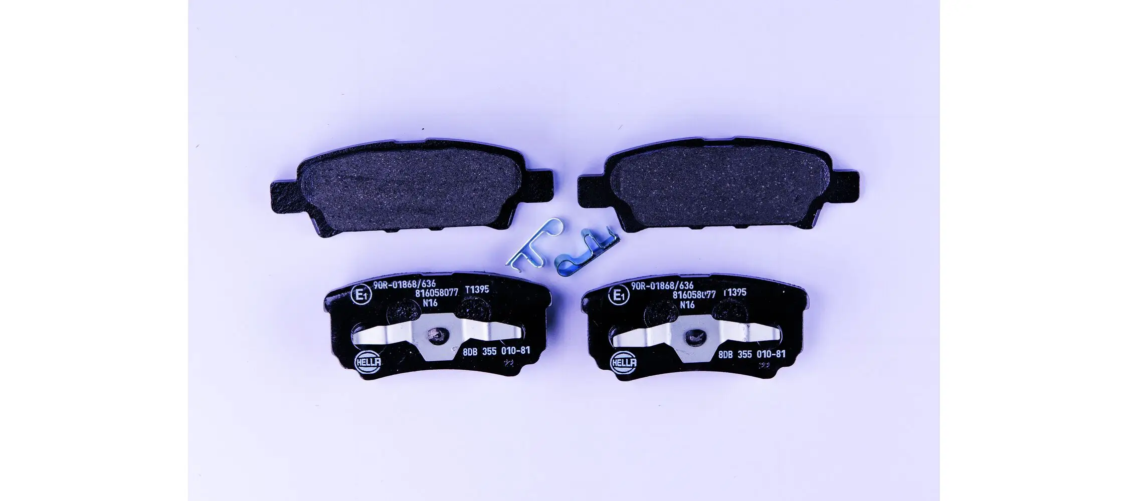 Bremsbelagsatz, Scheibenbremse HELLA 8DB 355 010-811