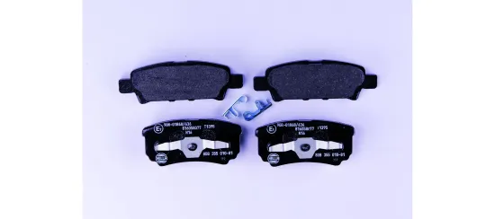 Bremsbelagsatz, Scheibenbremse HELLA 8DB 355 010-811 Bild Bremsbelagsatz, Scheibenbremse HELLA 8DB 355 010-811