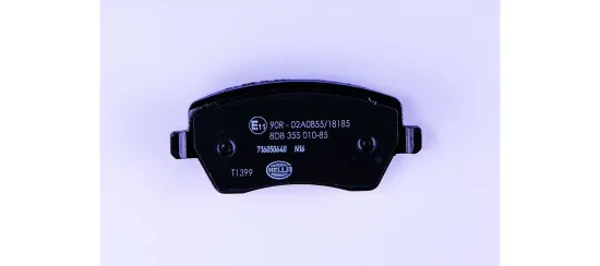 Bremsbelagsatz, Scheibenbremse HELLA 8DB 355 010-851 Bild Bremsbelagsatz, Scheibenbremse HELLA 8DB 355 010-851