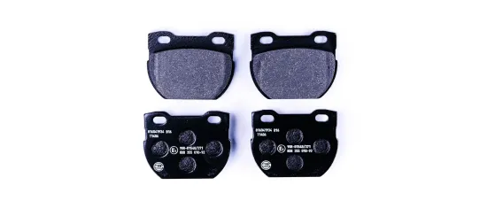 Bremsbelagsatz, Scheibenbremse Hinterachse HELLA 8DB 355 010-921 Bild Bremsbelagsatz, Scheibenbremse Hinterachse HELLA 8DB 355 010-921