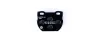 Bremsbelagsatz, Scheibenbremse Hinterachse HELLA 8DB 355 010-921 Bild Bremsbelagsatz, Scheibenbremse Hinterachse HELLA 8DB 355 010-921