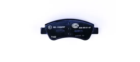 Bremsbelagsatz, Scheibenbremse HELLA 8DB 355 011-071 Bild Bremsbelagsatz, Scheibenbremse HELLA 8DB 355 011-071